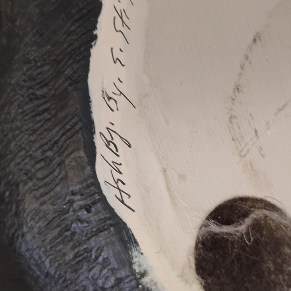 Signed Ceramic Basset  Hound from 2000.  "Ashby" - Picture 8 of 10